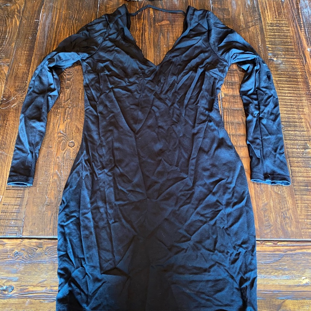 NWOT Charlotte Russe black dress Large